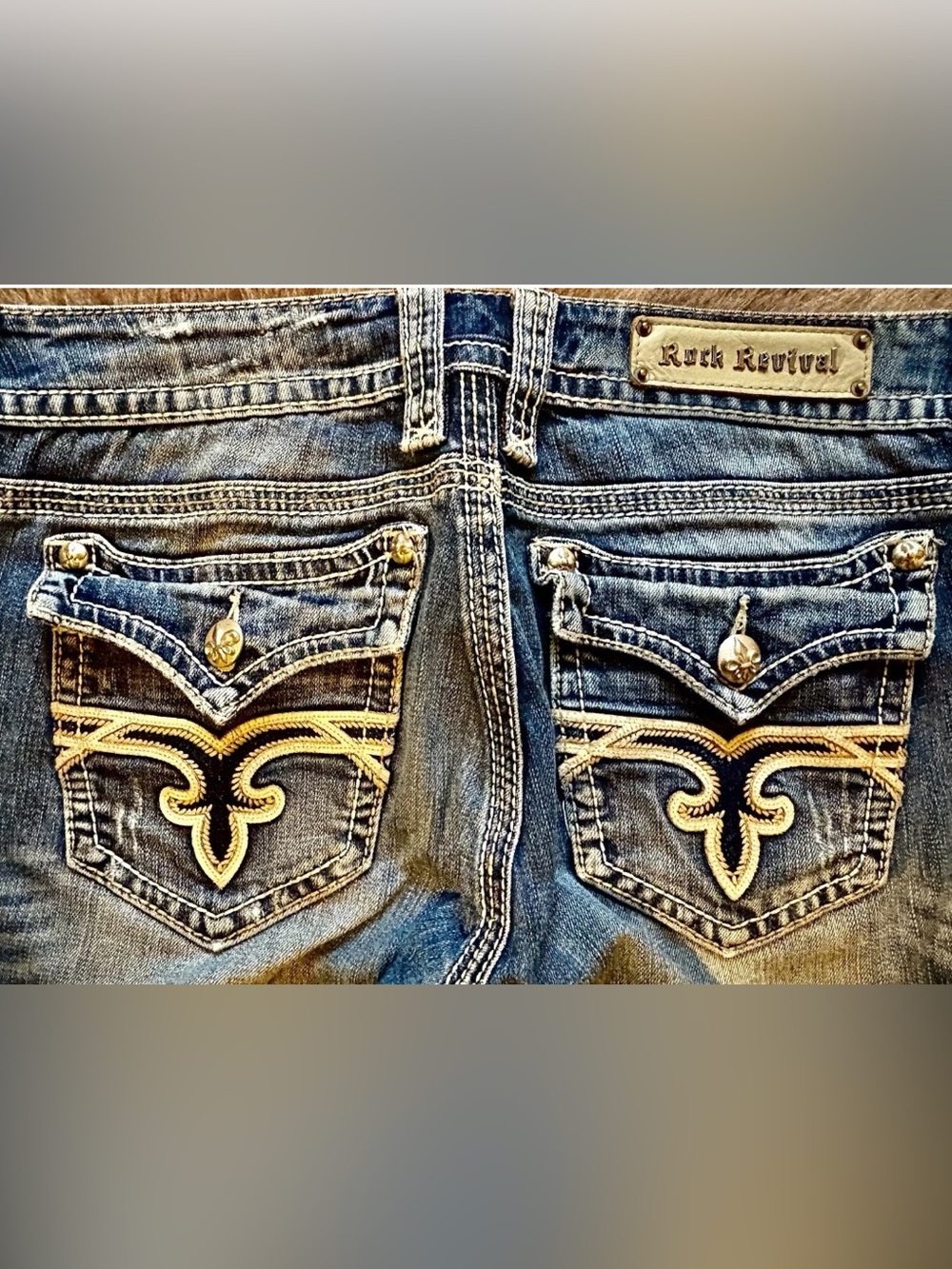 Rock Revival Mandy Boot Cut Jeans 31x32
